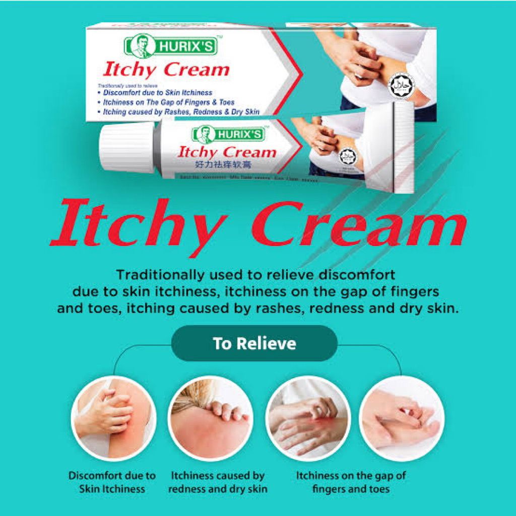 HURIX'S ITCHY CREAM 13gm