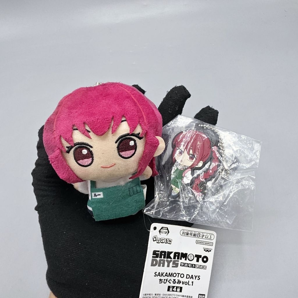 (พร้อมส่ง/แท้✅️) ของสะสม อนิเมะ ซากาโมโตะเดย์ sakamoto days ลู่ Lu Shaotang พวง ตุ๊กตา พวงยาง ซาคาโม