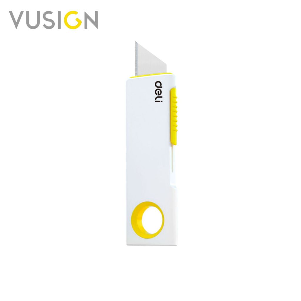 Vusign คัตเตอร์พกพา คัตเตอร์มินิ มีดคัตเตอร์ ที่ตัดกระดาษ ขนาดกะทัดรัด ใบมีดคม SK 5 พกพาสะดวก อุปกรณ์สำนักงาน Cutter