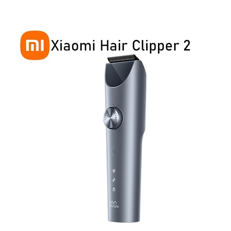 Mijia ปัตตาเลี่ยนไร้สาย Electric Hair Clipper 2 ปัตตาเลี่ยนตัดผม เสียงรบกวนต่ำ LED แสดงแบต