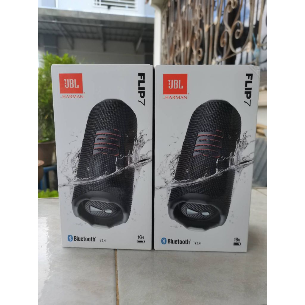 **เก็บโค้ดส่วนลดที่หน้าแรกก่อนสั่ง**JBL Flip 7 สีดำลำโพงบลูทูธพกพาของใหม่ประกันศูนย์มหาจักรลงทะเบียนแล้วถึง 25/12/2026