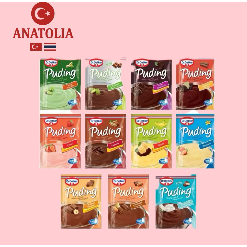 ผงพุดดิ้ง pudding powder หลายรส แบรนด์ Dr. Otaker