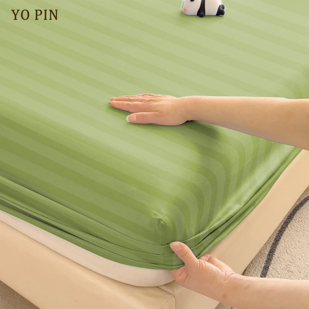 ผ้าปูที่นอน Satin 6ฟุต 5ฟุต 3.5ฟุต 3ฟุต ผ้าปูที่นอนซาติน (ไม่มีปลอกหมอน) สูง10นิ้ว