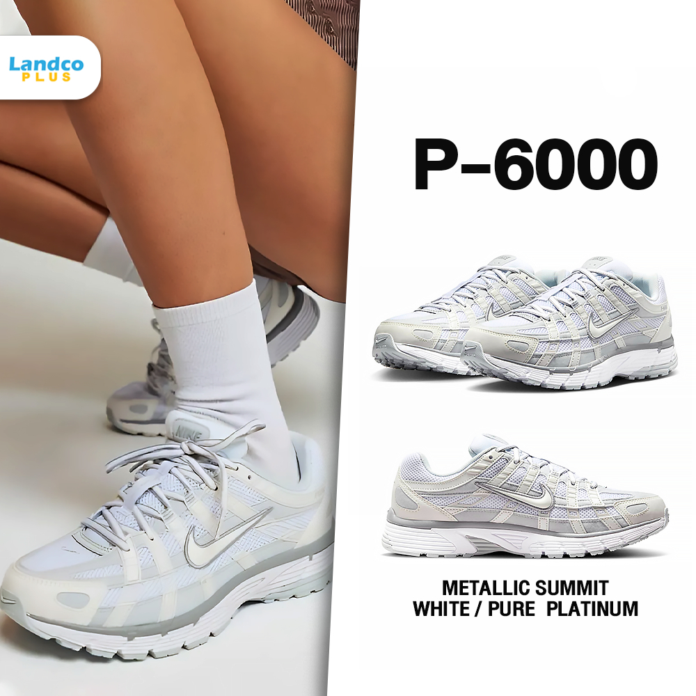 Nike ไนกี้ รองเท้าผ้าใบ ND W MNS P-6000 FV6603-101 (4300)