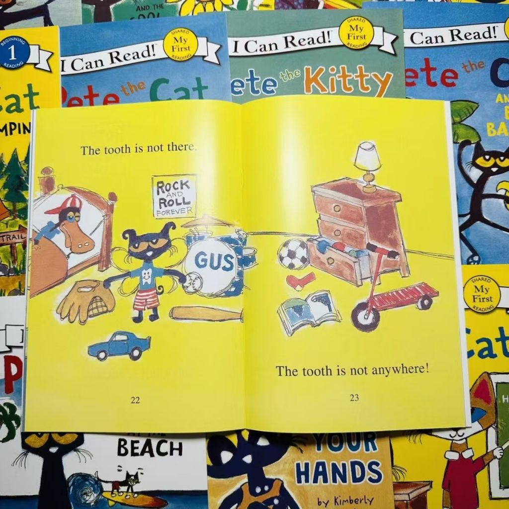 I Can Read Pete the Cat 32 Children's English Storybook Chapters - รูปที่ 5