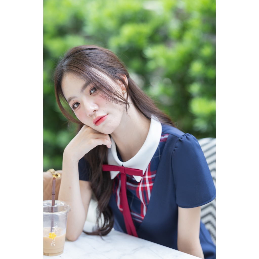 SHINING on EARTH'DRESS (SIGNATURE BEST) + FREE red long ribbon PIN เข็มกลัดโบยาวถอดออกจากชุดได้ - รูปที่ 4