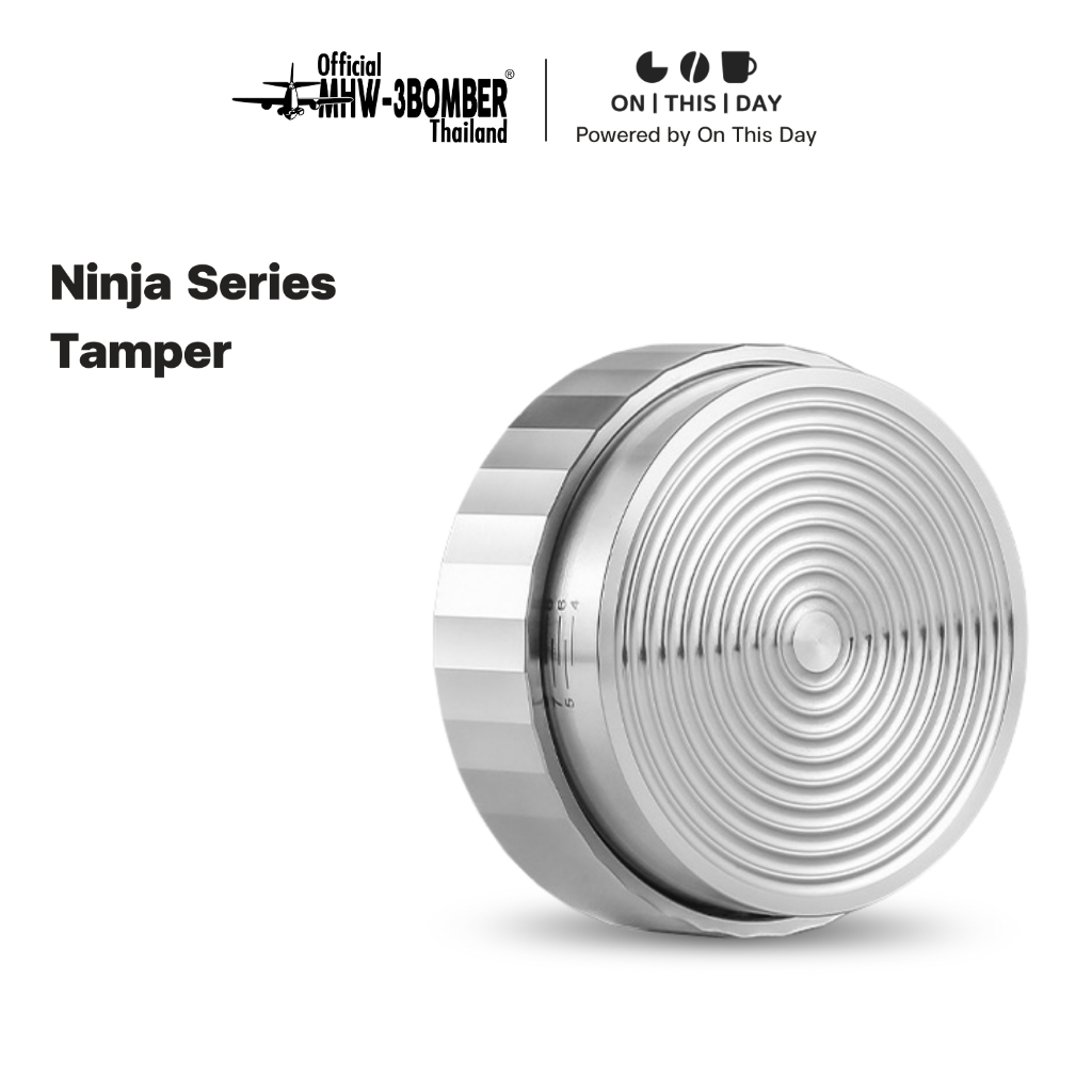MHW-3BOMBER Ninja Series Tamper ขนาด 58.35 mm
