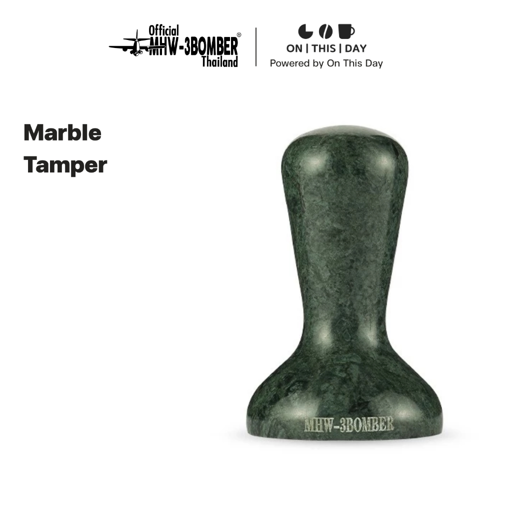 MHW-3BOMBER Marble Tamper 51 / 58 mm แทมเปอร์กาแฟ
