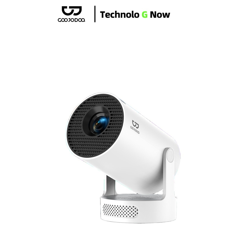 GOOJODOQ Hy300 Ultra โปรเจคเตอร Android 11 บลูทูธ 5.4 130 จอแสดงผลหน้าจอขนาดใหญ่ Mini Project