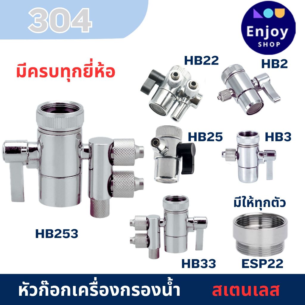 วาล์ว สลับทางน้ำ หัวเบี่ยงทิสทางน้ำ ต่อก๊อกเข้าเครื่องกรองน้ำ