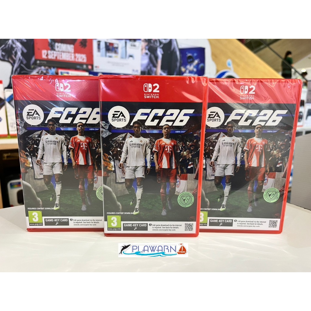 [พร้อมส่ง] Nintendo Switch 2 : NS2 EA Sports FC 26 (Eng)(Game – Key Card) ราคา ถูกที่สุด ดีลบีเคเค แกลเลอรีภาพที่ 2