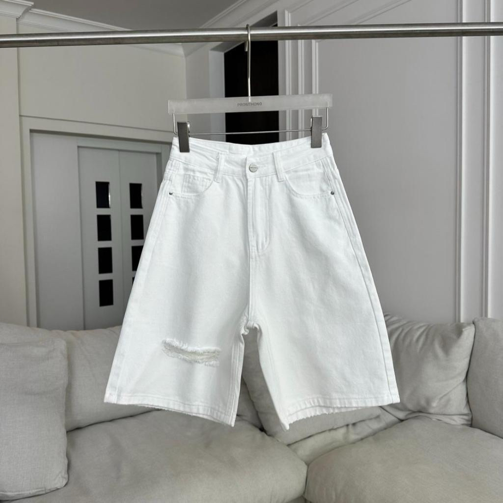 ส่งต่อ!!!! มือสอง ยีนส์ Promthong PTJ32179 สีขาว