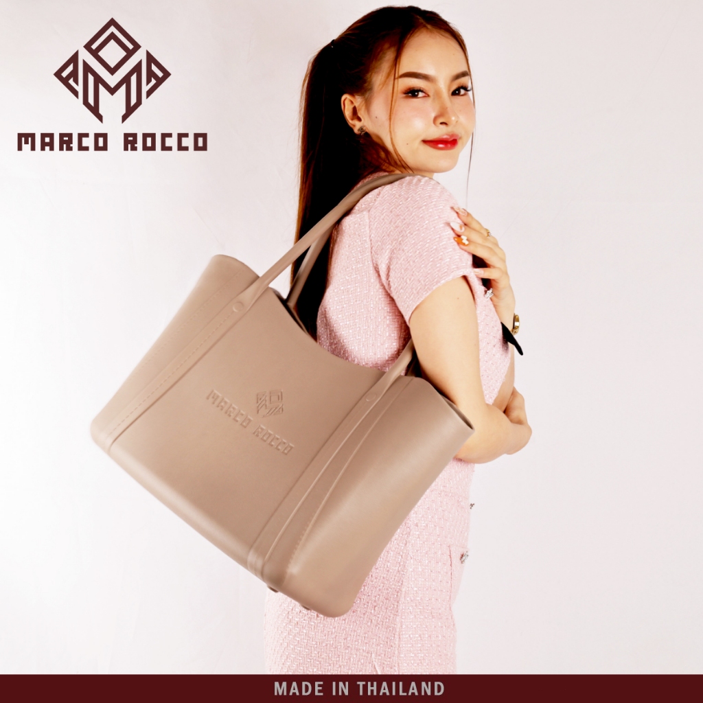 Marco Rocco กระเป๋าสะพายไหล่ความจุใหญ่ กันน้ำ วัสดุEVA สไตล์มินิมอล กระเป๋าใส่ข้างแขน รุ่นBR3003