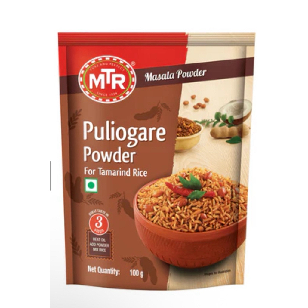 MTR Puliogara Powder (Spice mixed for Tamarind Rice) 200g