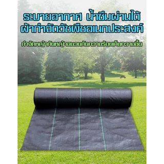 🔥ซื้อ1แถม1🔥พลาสติกคลุมดิน (หนาขึ้น) ผ้าคลุมดิน ผ้าคลุมหญ้า ฆ่าวัชพืช อายุการใช้งาน 3-5 ปี