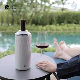 SUNNY - Wine Chiller กระบอกรักษาความเย็นเครื่องดื่ม ไวน์ เบียร์ รักษาความเย็นได้นานหลาย ชม. ไม่ต้องใช้น้ำแข็ง และไฟฟ้า