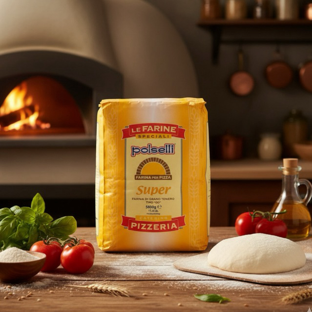 Polselli Super Soft wheat flour type “00” 5kg. ออกใบกำกับภาษีได้