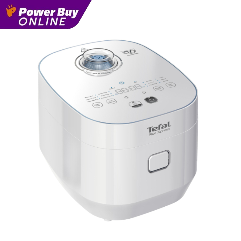 TEFAL หม้อหุงข้าว Xpress Fuzzy (750 วัตต์, 1.5 ลิตร, สีขาว) รุ่น RK5221