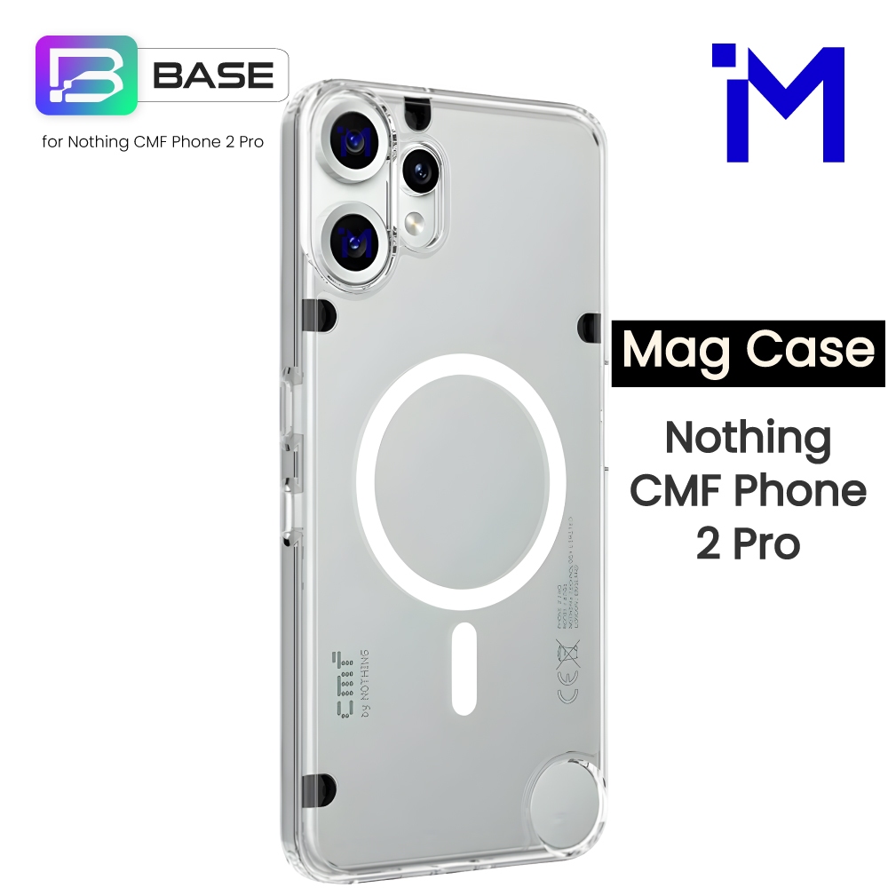 (พร้อมส่งในไทย) เคสใสมี Magnetic สำหรับ Nothing CMF Phone 2 Pro