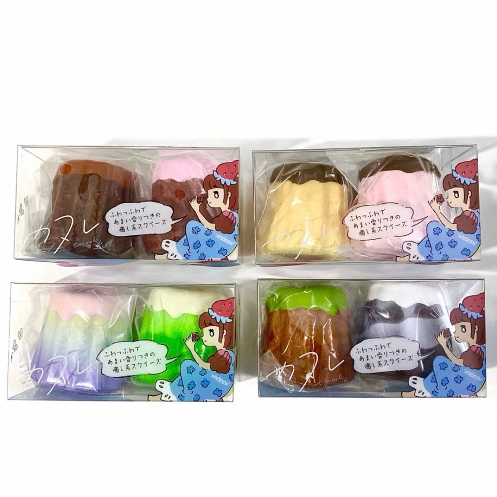 สกุชชี่เค้ก สกุชชี่พุทดิ้ง 🍮🧁 iboom แท้ สกุชชี่iboom