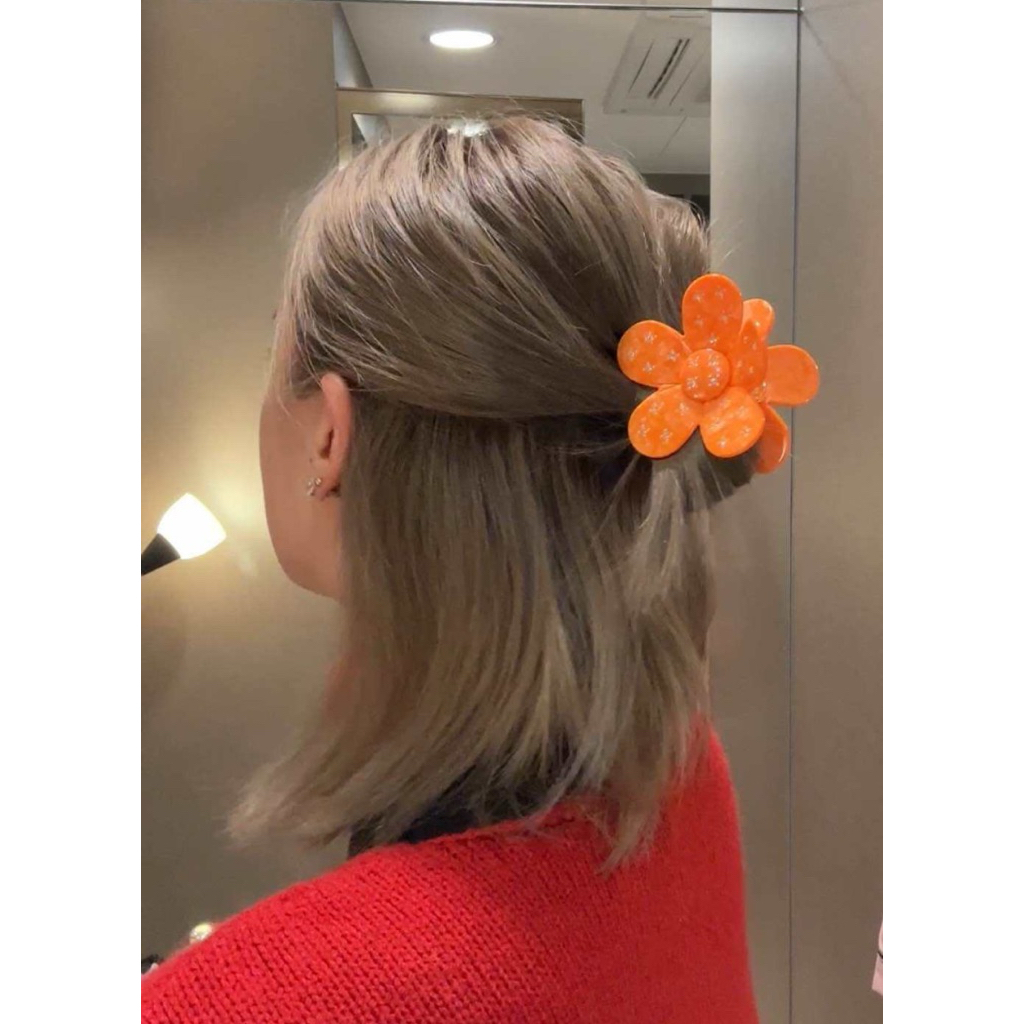Quality Hair Claw : Flower Hair Claw Hair Clip : กิ๊ฟหนีบผมทรงดอกไม้ จากแบรนด์ Beverly’s ราคา ถูกที่สุด ดีลบีเคเค แกลเลอรีภาพที่ 8