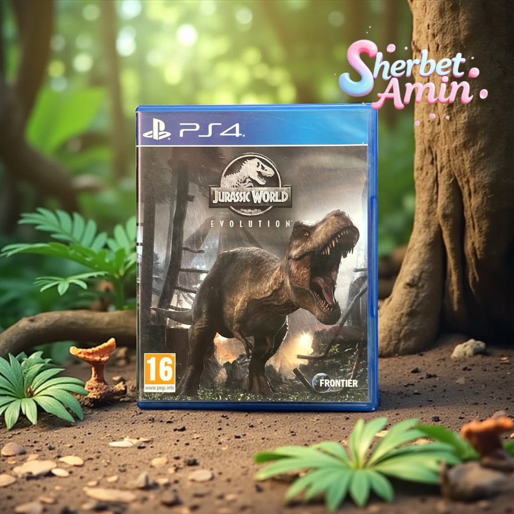 แผ่นเกม ps4 / Jurassic World Evolution