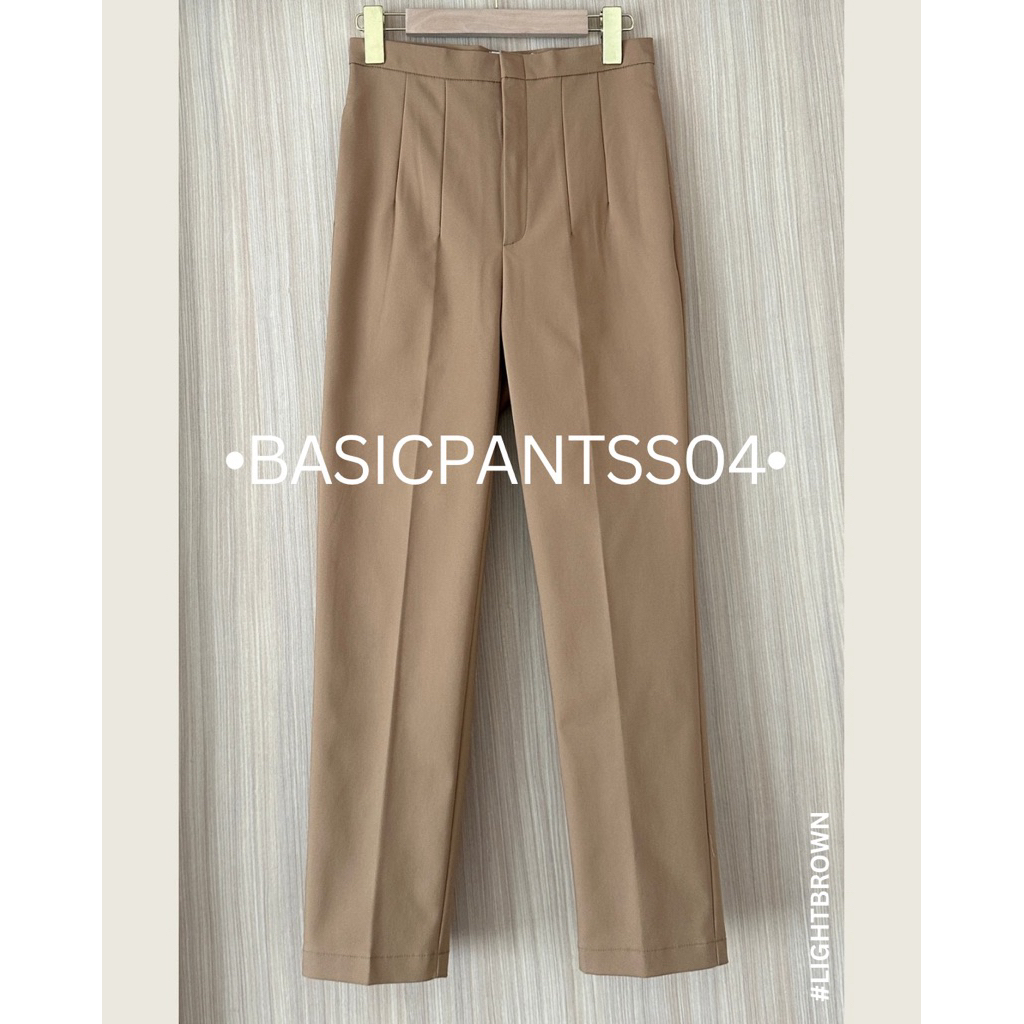 #Basicpantss04 #Lightbrown สีน้ำตาลอ่อน นวลๆ ไม่อ่อนไม่เข้มกำลังดีเลยค่าา