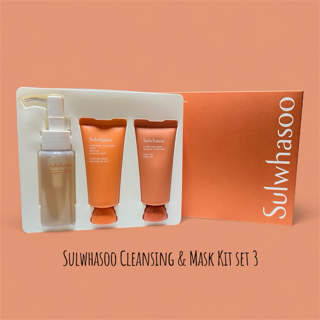 Sulwhasoo Cleansing & Mask Kit set 3