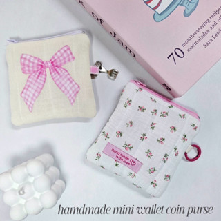 พร้อมส่ง กระเป๋าใส่นุ่มนิ่ม handmade mini wallet coin purse …