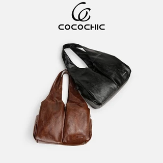 【COCOCHIC】 Feminine Tote Bagขนาดใหญ่ ดีไซน์เรียบหรู ใบเดียวจบ ครบทุกลุค ใช้งานได้ทั้งวันทำงานและวันสบายๆ