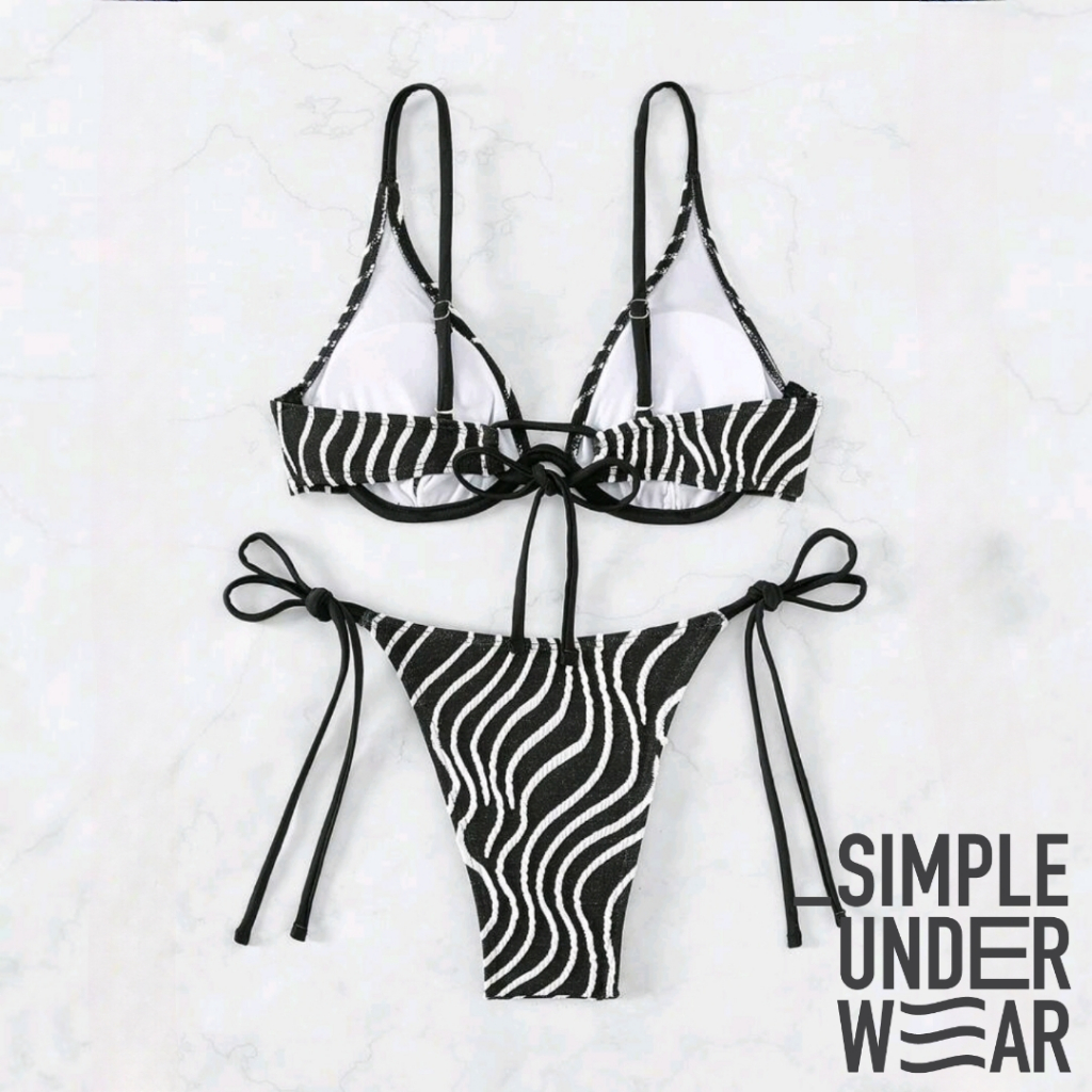 last stock Simple Underwear bikini ชุดว่ายน้ำบิกินี่ รูปที่ 2