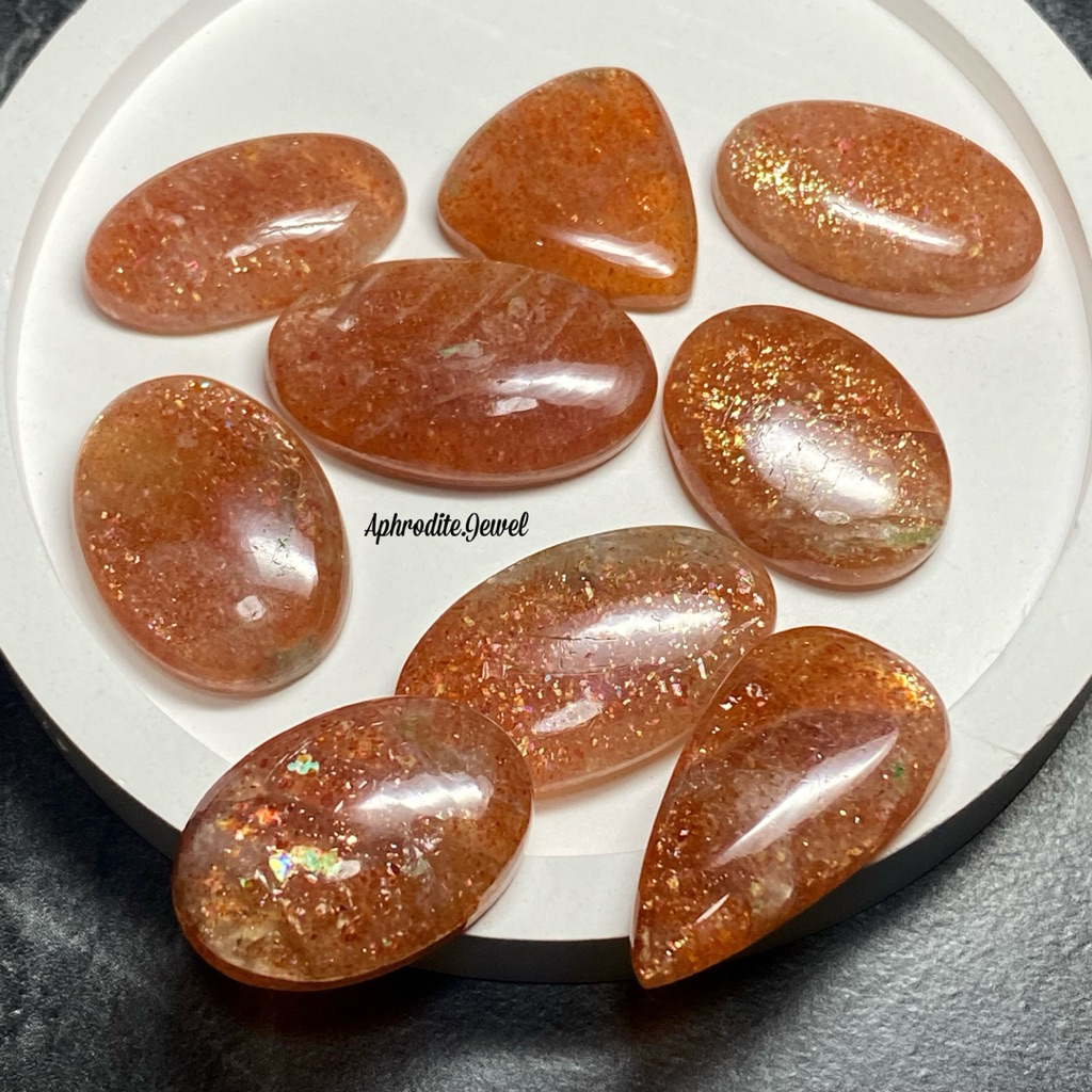 หินแท้ซันสโตน  Sunstone หินสะสม