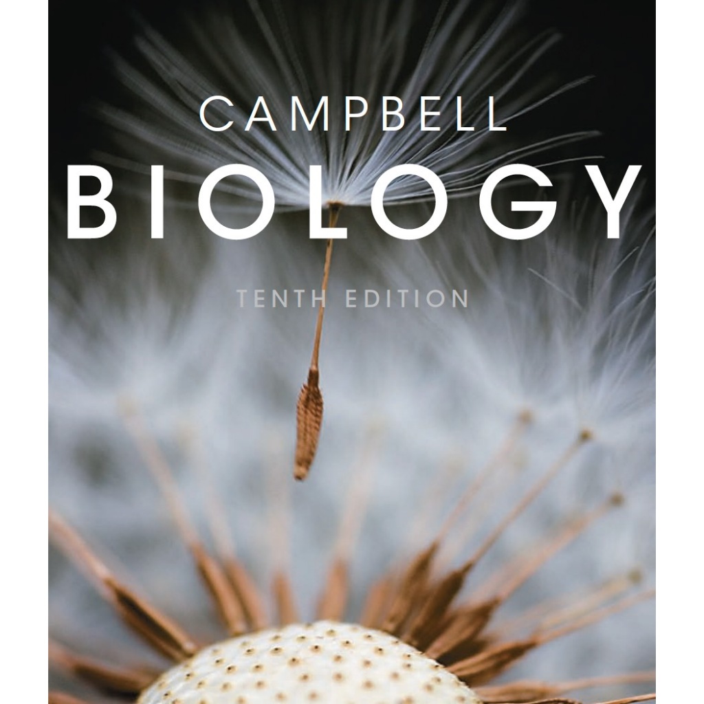 หนังสือ ชีววิทยาระดับโลก Campbell Biology Textbook 10th Edition