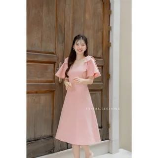 ESFERA-ES-DR25-10 Bowty Basic Dressเดรสน่ารัก เดรสออกงาน