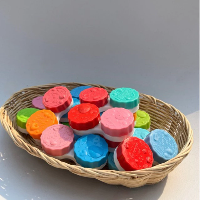 ตลับคอนแทคเลนส์ Anti-Bacteria (คละสี)