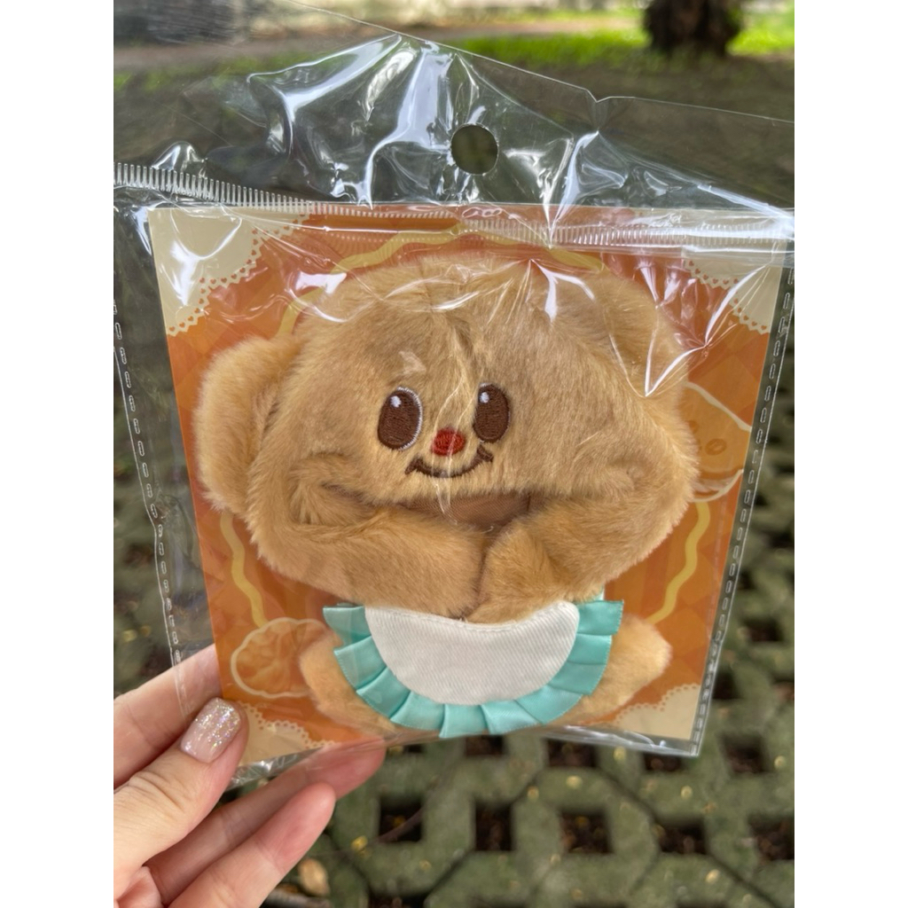 ชุดตุ๊กตา หัวหมีน้องเนย ไซด์พวงกุญแจ น้องเนย Butterbear 💯