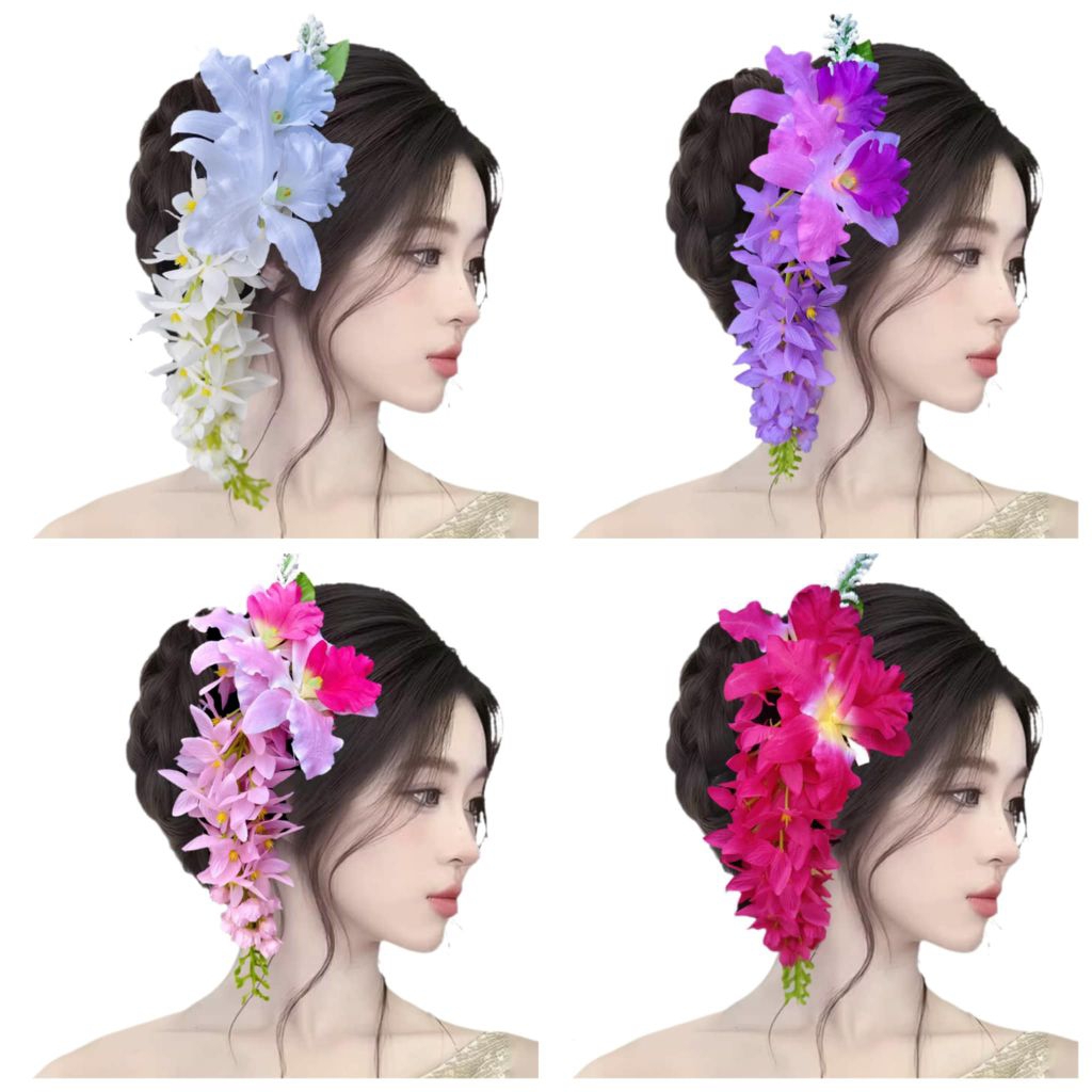 กิ๊บดอกไม้ กิ๊บนางรำ กิ๊บดอกคูณ ชุดไทย