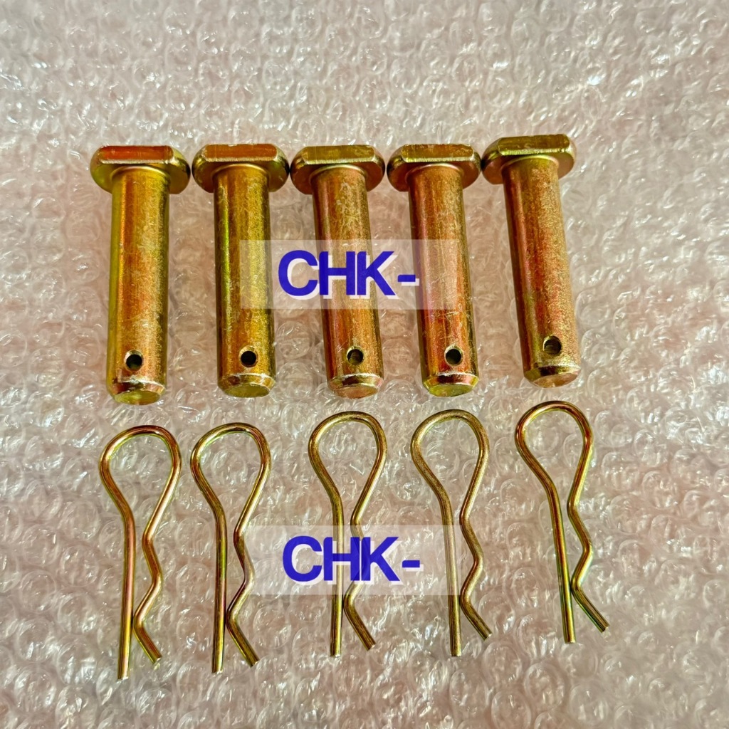 ชุดเซท 5 ชุด สลักแขนข้าง หัวตัด (ขนาด16x65mm ) คูโบต้า L3200,L3408,L3608,L4018,L4508,L4708,L5018 ยันม่าร์ EF352-EF453T