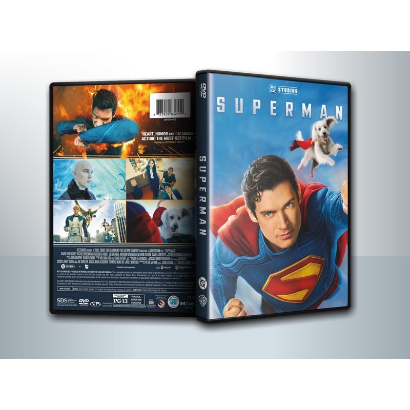 [ DVD Movie มีปก+สกรีนแผ่น ]  Superman (2025) : ซูเปอร์แมน ( 1 DVD )