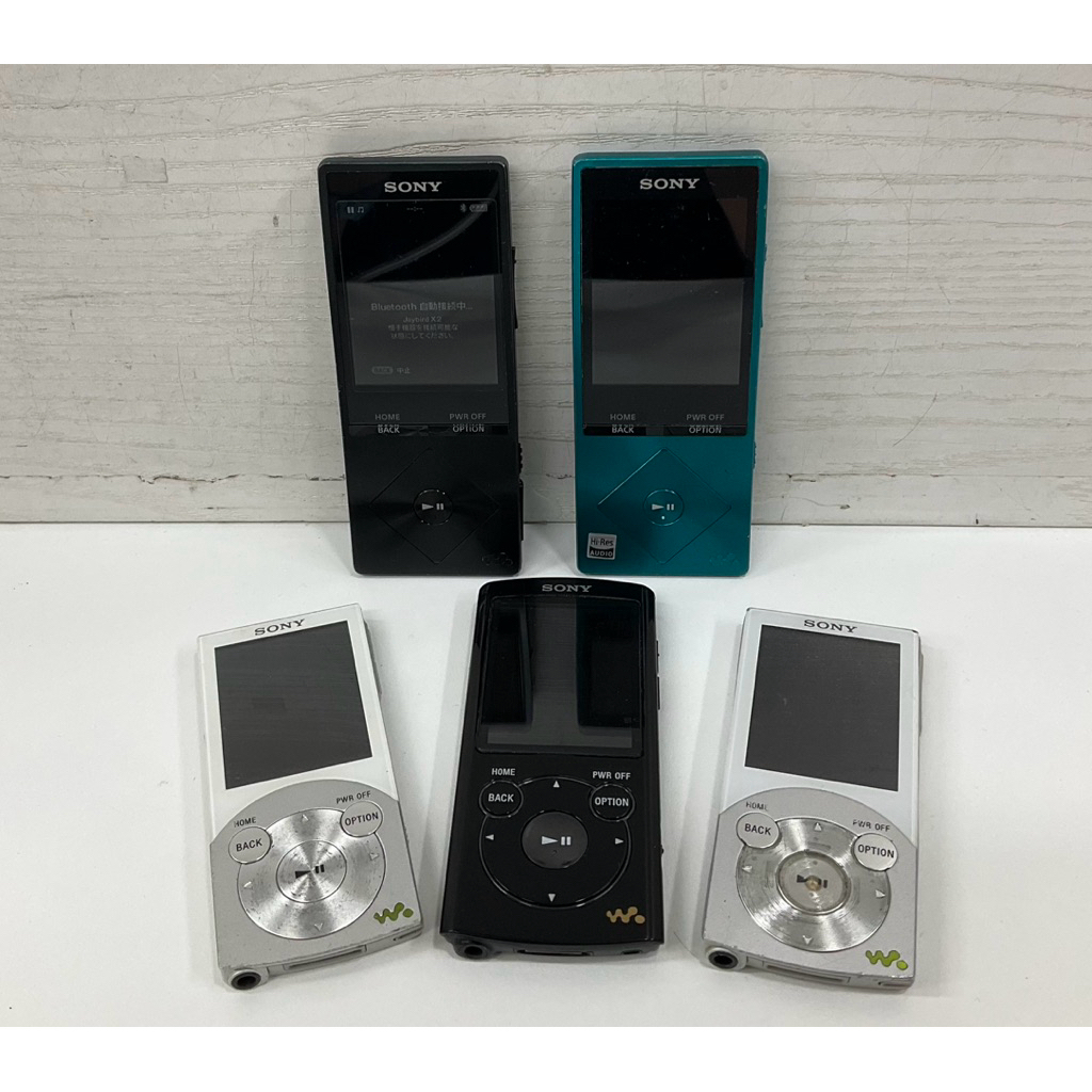 เครื่องเล่น Sony Walkman เล่นเพลง MP3 music สินค้ามือสองจากญี่ปุ่น