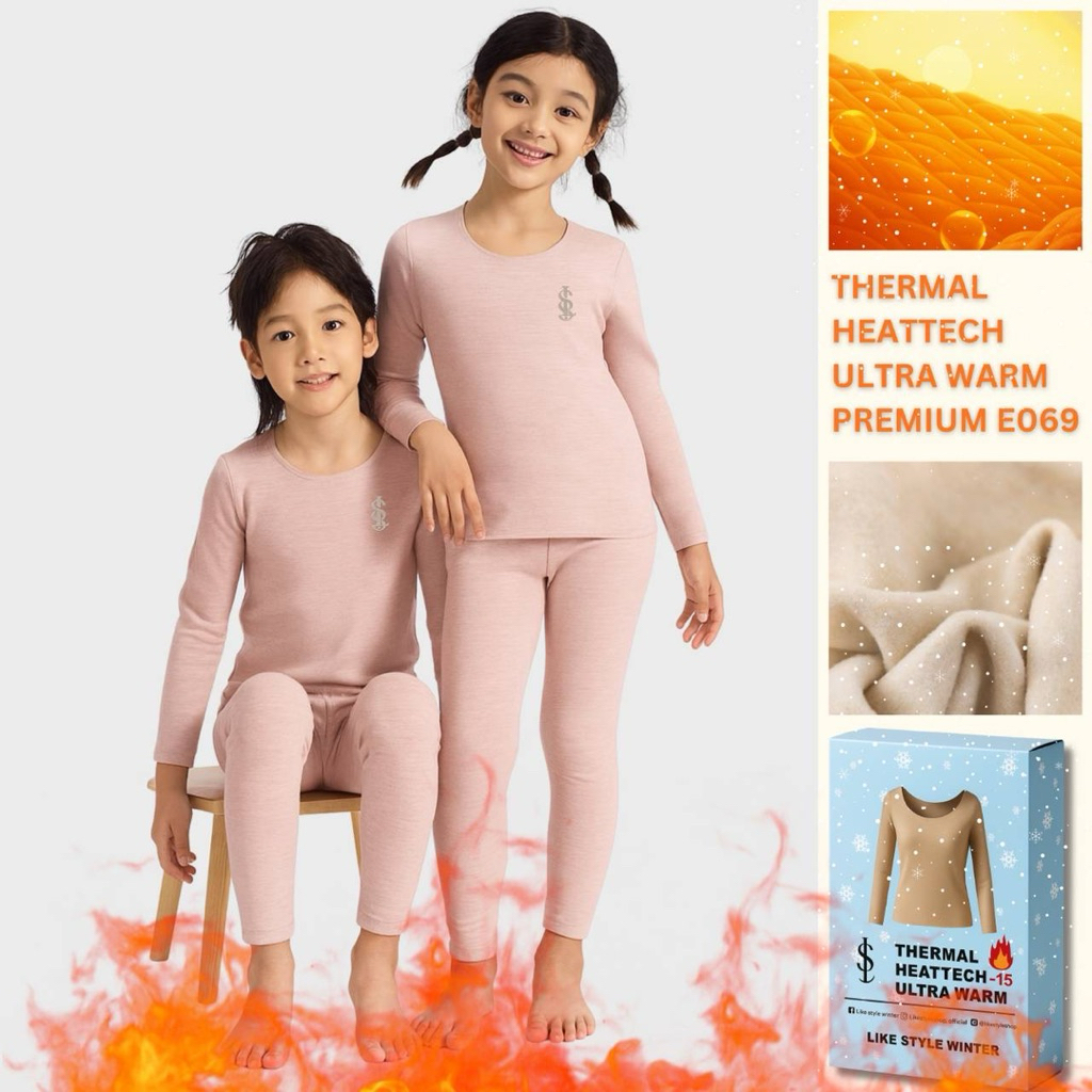 ❤️‍🔥 Thermal Heattech Ultra Warm Premium Kids ลองจอนสำหรับเด็ก