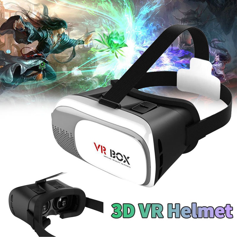 VR BOX แว่น 3D แว่นดูหนัง แว่นตาสามมิติ 2.0 VR สำหรับสมาร์ทโฟนทุกรุ่น