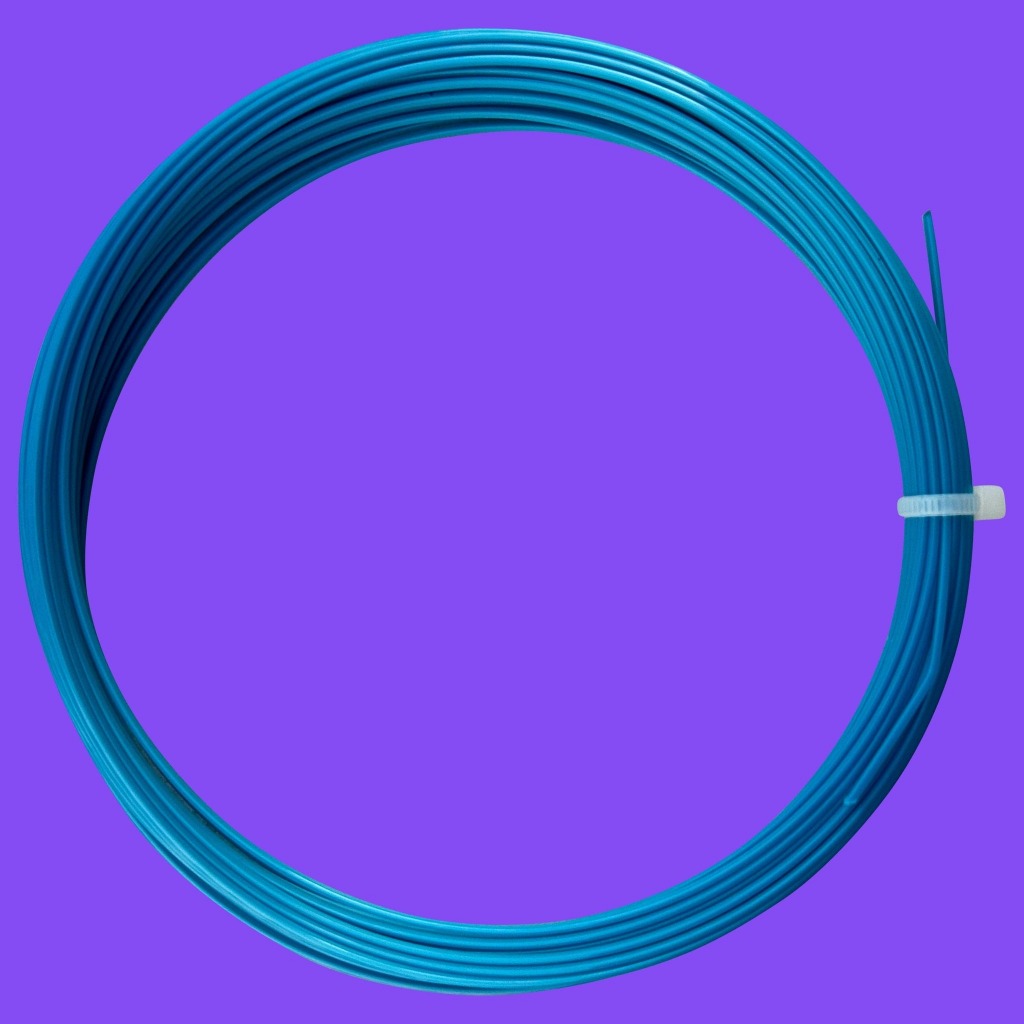 Toroline เอ็นไม้เทนนิสแบ่งขาย Wasabi X 17/1.23mm Tennis String Reel | Neon Blue ( 791321382660 ) — صورة 5