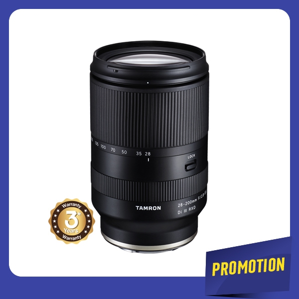 TAMRON 28-200mm F/2.8-5.6 Di III RXD (Model A071) SONY E-Mount