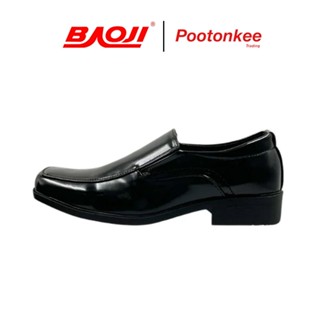 BAOJI บาโอจิ  รุ่น bj 8004 รองเท้าคัทชู รองเท้าหนัง แบบสวม ค…