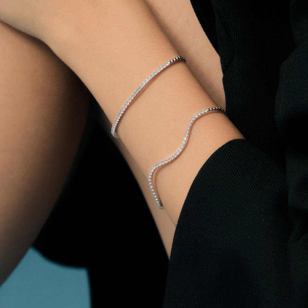 Tennis Bracelet & Tennis Wave Bracelet