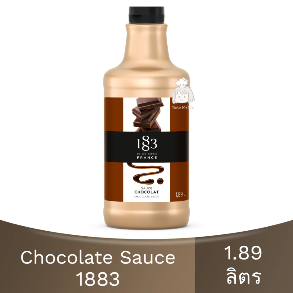 1883 ช็อกโกแลตซอส 1.89 ลิตร 1883 Chocolate Sauce 1.89 L. / Sauce Chocolate / ซอสช็อกโกแลต / แพ็คเกจใ