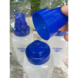 ขวดบีบซอสทีพอท1200ml (เซท 3 ใบ) มีฝาครอบจุก และสเกลบอกปริมาตร