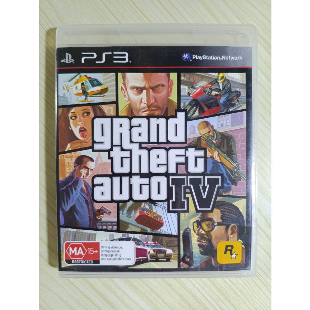 (มือ2) PS3​ -​ GTA​ Grand Theft Auto IV 4​ (Z.4)