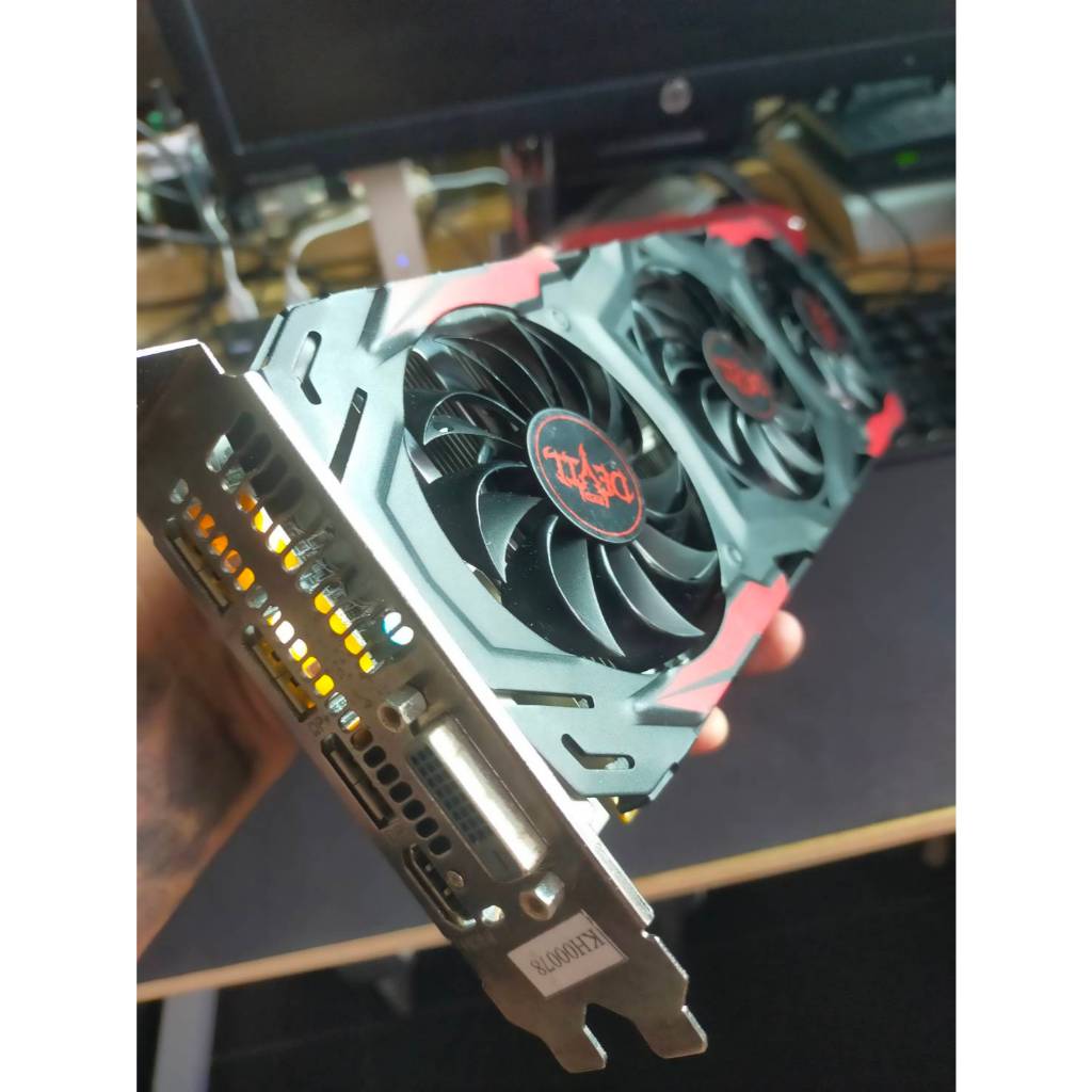 การ์ดจอ AMD RX570 4GB Red Devil  ขายเป็นอะไหล่